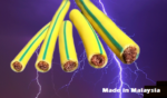 Yellow-green two-color grounding wire 10/16/25/35/50 MM square multi-strand soft wire pure copper soft core grounding cable