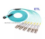 MPO/MPT Fan out Multimode (OM3) LC-Duplex  8C to 12C - Image 2
