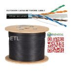 CAT 6A SHIELDED F/UTP 23AWG PE OUTDOOR NETWORK CABLE