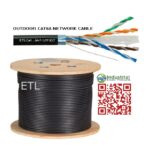 CAT 6A SHIELDED F/UTP 23AWG PE OUTDOOR NETWORK CABLE