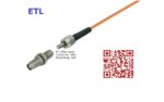 SMA Multi Mode OM2 OM1 Fiber Patch Cord Orange - Image 2