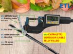 CAT 6A SHIELDED F/UTP 23AWG PE OUTDOOR NETWORK CABLE - Image 2