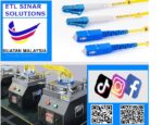 LC SC ST MTRJ E2000 Single-mode OM2 OM1 Fiber Patch Cord yellow - Image 2