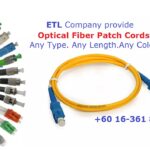 LC SC ST MTRJ E2000 Single-mode OM2 OM1 Fiber Patch Cord yellow
