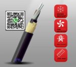 ADSS Fiber Optic Cable Outdoor Aerial 96cores Single Mode 100m Span - Image 3