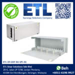 [4U] 19" Rack-Mount PLC Splitter Chassis / Fiber Distribution Unit
