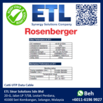 [READY STOCK] Rosenberger Cat6 UTP Data Cable 24AWG Solid Copper Network Cable (305m Box) - Image 3