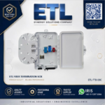 IP65 Rated Fiber Termination Box (FTB/FDP) Wall Mount – 2/4/6 Core - Image 2