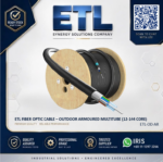Outdoor Armoured Single Mode Fiber Optic Cable – 4/6/8/12/24 Core - Image 2