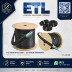 Outdoor Armoured Single Mode Fiber Optic Cable – 4/6/8/12/24 Core