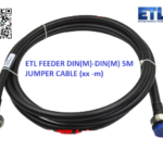 RF Jumper 1/2" 7/16 M to 7/16 M 1/2″ Super flex Jumper Cables With DIN 7/16 Male to DIN 7/16 male Connector