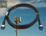 RF Jumper 1/2" 7/16 M to 7/16 M 1/2″ Super flex Jumper Cables With DIN 7/16 Male to DIN 7/16 male Connector - Image 3
